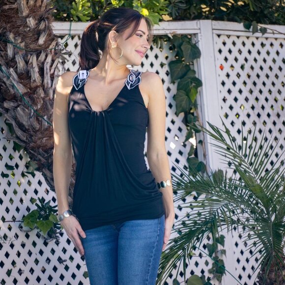 deadstock y2k babydoll tank top - Picture 1 of 8